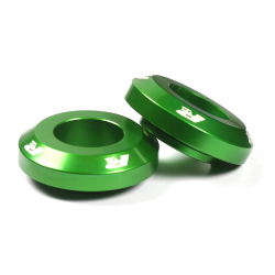 Втулки за джанти RFX Pro FAST Wheel Spacers Rear (Green) KX 125/250 03-08