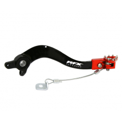 Заден лост за спирачка RFX Pro FT Rear Brake Lever (Black/Orange) KTM EXC-F 250 07-16