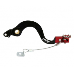 Заден лост за спирачка RFX Pro FT Rear Brake Lever (Black/Red) - Honda CRF150