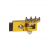 Резервен връх за лост за спирачка RFX Pro Replacement CNC Flexi Rear Brake Lever Tip (Yellow)