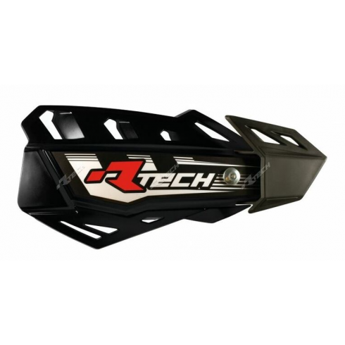 Предпазител за кормило RACETECH FLX Adjustable Handguards Black Предпазител за кормило RACETECH FLX Adjustable Handguards Black