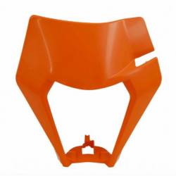 Маска за фар RACETECH Front Headlight Mask KTM 20-23 (Orange) Маска за фар RACETECH Front Headlight Mask KTM 20-23 (Orange)