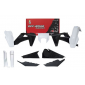 Комплект пластмаси RACETECH Plastic Kit HUSQ FE/TE 20-23 (White/Black) thumb