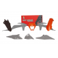 Комплект пластмаси RACETECH Plastic Kit 6 pcs (Grey/Orange) KTM 20-23 thumb