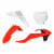 Комплект пластмаси RACETECH Plastic Kit OEM Color (2016) Orange/White KTM SX65 16-20