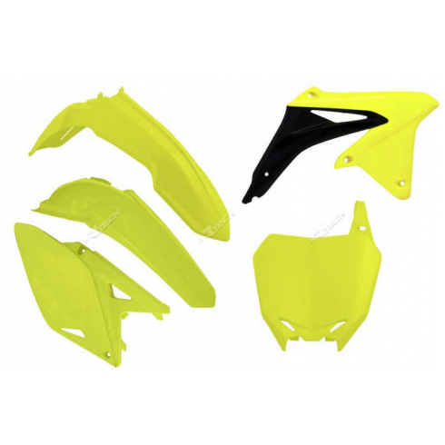 Комплект пластмаси RACETECH Plastic Kit Neon Yellow Suzuki RM-Z250 10-18 Комплект пластмаси RACETECH Plastic Kit Neon Yellow Suzuki RM-Z250 10-18