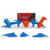 Комплект пластмаси RACETECH Plastic Kit Vintage Blue/Orange KTM SX/SX-F 19-22