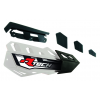 Резервни пластмаси за протектори за кормило RACETECH FLX Handguards Replacement Covers White