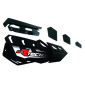 Резервни пластмаси за протектори за кормило RACETECH FLX Handguards Replacement Covers Black thumb