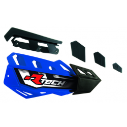 Резервни пластмаси за протектори за кормило RACETECH FLX Handguards Replacement Covers Blue Резервни пластмаси за протектори за кормило RACETECH FLX Handguards Replacement Covers Blue
