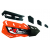 Резервни пластмаси за протектори за кормило RACETECH FLX Handguards Replacement Covers Orange