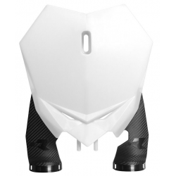 Табела за номер RACETECH Front Number Plate - Beta RX 300 2T 2024 (White)