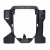 Приставка за маска за фар RACETECH Headlight Plate Hanger Husqvarna 2020 (Black)