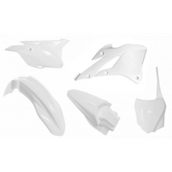 Комплект пластмаси RACETECH Plastic Kit - Kawasaki KX85/112 22-23 (White)