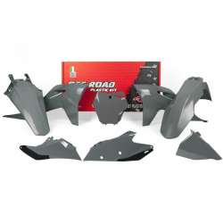 Комплект пластмаси RACETECH Plastic Kit - Quantum Grey Gas Gas 21-24 Комплект пластмаси RACETECH Plastic Kit - Quantum Grey Gas Gas 21-24