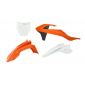 Комплект пластмаси RACETECH Plastic Kit 4 pcs KTM SX 50 16-23 (Orange/Black) thumb