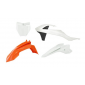 Комплект пластмаси RACETECH Plastic Kit 4 pcs KTM SX 50 16-23 (Orange/White) thumb