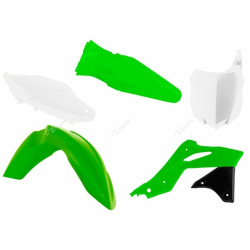 Комплект пластмаси RACETECH Plastic Kit OEM Color (2016) Green/White Kawasaki KX250F 13-16