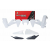 Комплект пластмаси RACETECH Plastic Kit White/Anthracite Grey Husqvarna TE/FE 2020