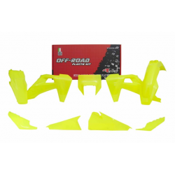 Комплект пластмаси RACETECH Plastic Kit Neon Yellow Husqvarna 2020 Комплект пластмаси RACETECH Plastic Kit Neon Yellow Husqvarna 2020