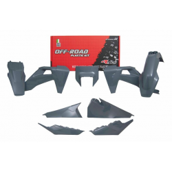 Комплект пластмаси RACETECH Plastic Kit Quantum Grey Husqvarna 2020