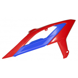 Пластмасови капаци за радиатор RACETECH Radiator Scoops With Support Beta RR 20-24 (Red/Blue)