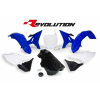 Комплект пластмаси RACETECH Revolution Plastic Kit + Gas Tank (Blue/White/Black) Yamaha YZ125/250 02-19