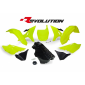 Комплект пластмаси RACETECH Revolution Plastic Kit + Gas Tank (Neon Yellow/Black) Yamaha YZ125/250 02-19 thumb