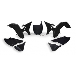 Комплект пластмаси RACETECH Revolution Replacement Plastics Kit (Black) Yamaha YZ125/250 02-21