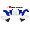 Комплект пластмаси RACETECH Revolution Replacement Plastics Kit (Blue/White) Yamaha YZ125/250 02-21