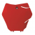 Табела за номер RACETECH Front Number Plate - Gas Gas 21-24 (Red)