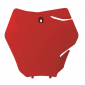 Табела за номер RACETECH Front Number Plate - Gas Gas 21-24 (Red) thumb