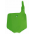 Табела за номер RACETECH Front Plate Green Kawasaki KX65 00-24
