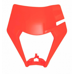 Маска за фар RACETECH Headlight Plastic Neon Orange - KTM 20-23