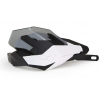 Предпазител за кормило RACETECH HP3 Adventure Handguards White/Black