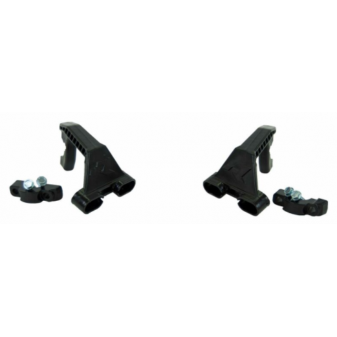 Монтажен комплект за протектори за кормило RACETECH Mounting Kit HP1/HP2 Handguard Black Монтажен комплект за протектори за кормило RACETECH Mounting Kit HP1/HP2 Handguard Black