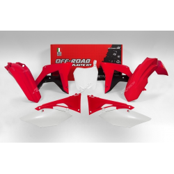Комплект пластмаси RACETECH Plastic Kit OEM Color (2017) Red/Black/White Honda CRF450R 17-18 Комплект пластмаси RACETECH Plastic Kit OEM Color (2017) Red/Black/White Honda CRF450R 17-18