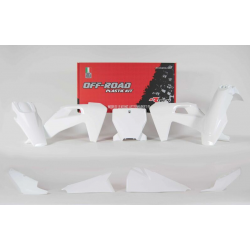 Комплект пластмаси RACETECH Plastic Kit White Husqvarna FC/TC 19-20 Комплект пластмаси RACETECH Plastic Kit White Husqvarna FC/TC 19-20