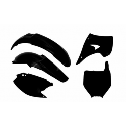 Комплект пластмаси RACETECH Plastics Kit Black Kawasaki KX125/250 03-08 (Black)