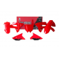 Комплект пластмаси RACETECH Plastics Kit OEM Red - Honda CRF450RX 21-24 thumb
