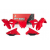 Комплект пластмаси RACETECH Plastics Kit Red - Honda CRF450R 21-24