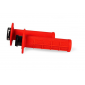 Ръкохватки RACETECH R20 Lock On Grips Half Waffle BETA 21 (Red) thumb