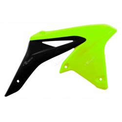 Пластмасови капаци за радиатор RACETECH Radiator Covers Neon Yellow/Black Suzuki RM-Z250 10-18