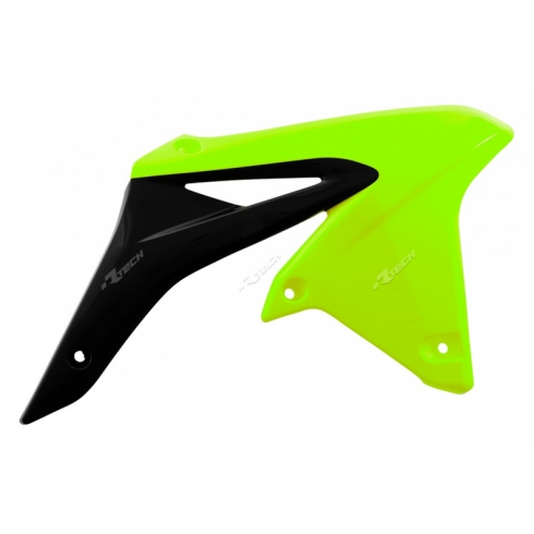 Пластмасови капаци за радиатор RACETECH Radiator Covers Neon Yellow/Black Suzuki RM-Z250 10-18 Пластмасови капаци за радиатор RACETECH Radiator Covers Neon Yellow/Black Suzuki RM-Z250 10-18