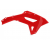 Пластмасови капаци за радиатор RACETECH Radiator Scoops CRF250RX 22-24 (Red) thumb