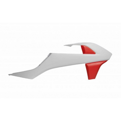 Пластмасови капаци за радиатор RACETECH Radiator Scoops KTM SX 85 18-24 (White/Orange) Пластмасови капаци за радиатор RACETECH Radiator Scoops KTM SX 85 18-24 (White/Orange)
