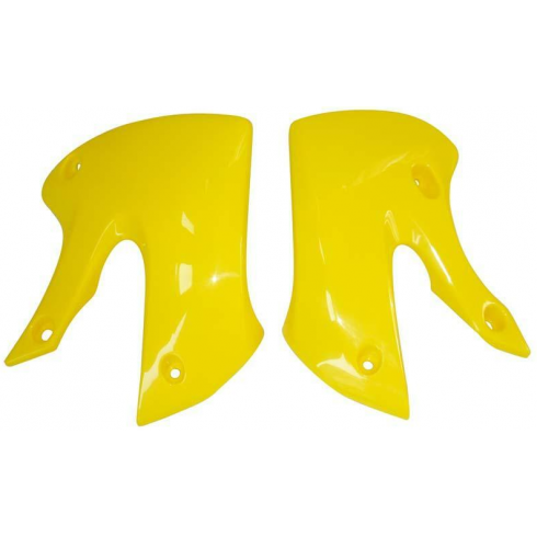 Пластмасови капаци за радиатор RACETECH Radiator Scoops Yellow RM65 ET DR-Z110 2003-07 Пластмасови капаци за радиатор RACETECH Radiator Scoops Yellow RM65 ET DR-Z110 2003-07
