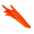 Заден калник RACETECH Rear Fender Neon Orange KTM 17-20
