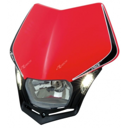 Фар RACETECH V-Face LED Headlight (Red/Black) Фар RACETECH V-Face LED Headlight (Red/Black)