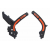 Протектор рама RACETECH Bi-material Frame Guard Black/Orange KTM 19-22